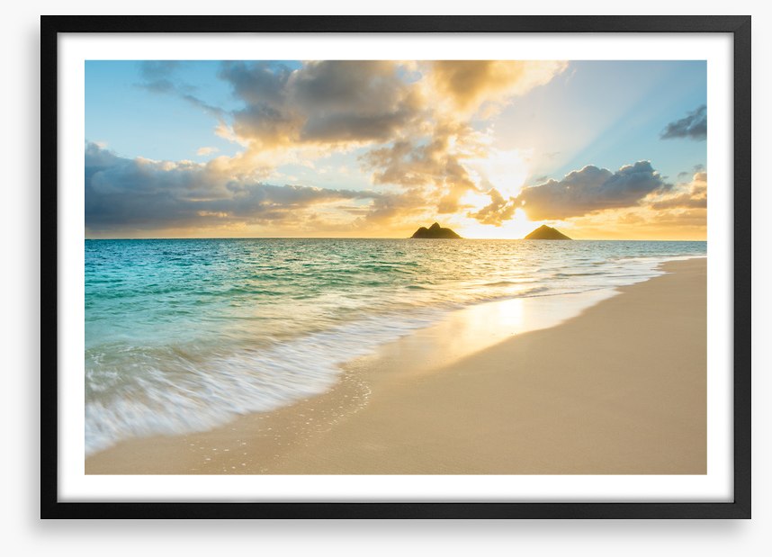 Lanikai beach sunrise