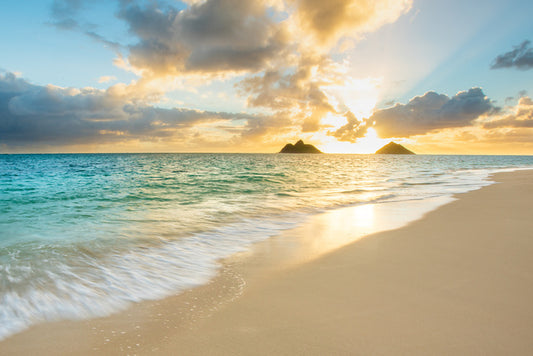 Lanikai beach sunrise