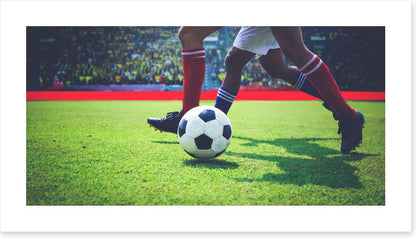 Going for goal