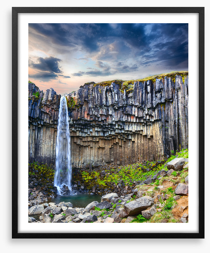 Over the basalt