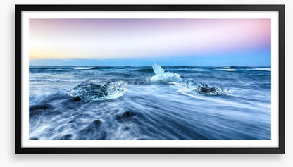 Diamond Beach icebergs