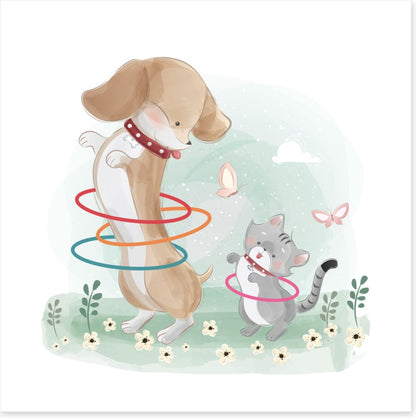 Hula hoop friends