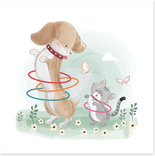 Hula hoop friends