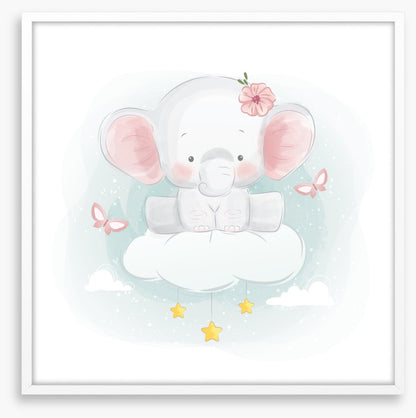 White elephant cloud