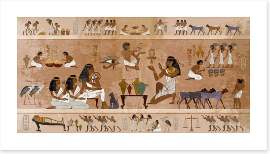 Life in hieroglyphics