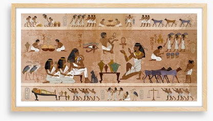Life in hieroglyphics