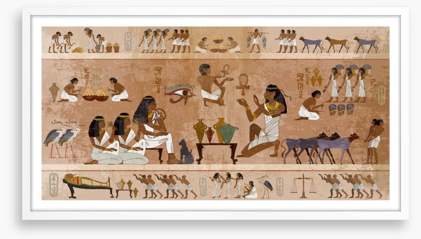 Life in hieroglyphics