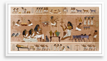 Life in hieroglyphics