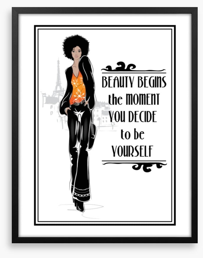 To be yourself
