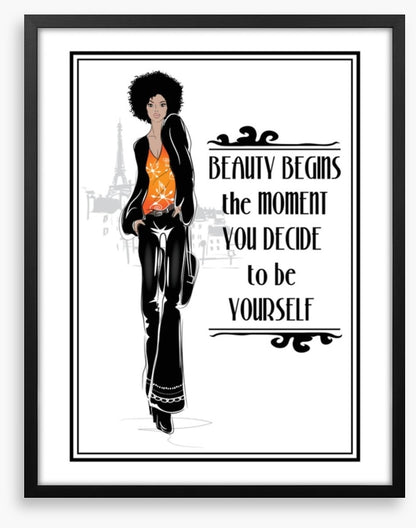 To be yourself