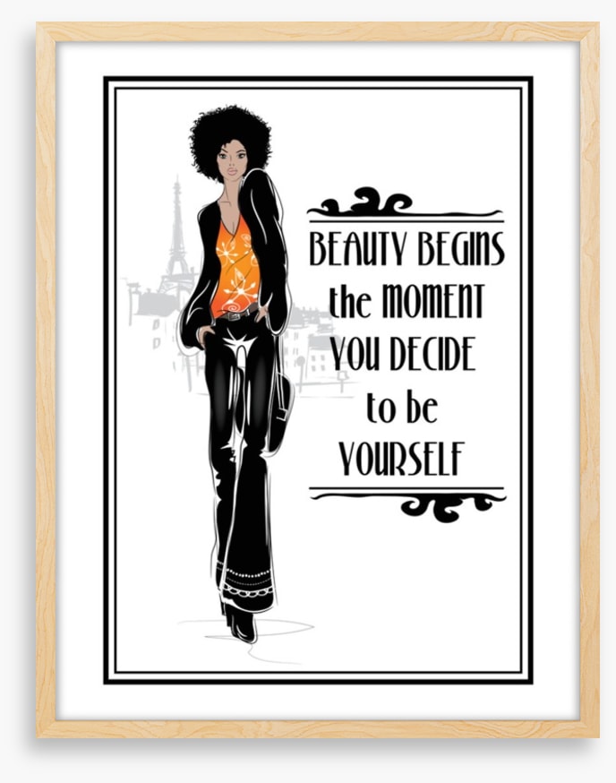 To be yourself