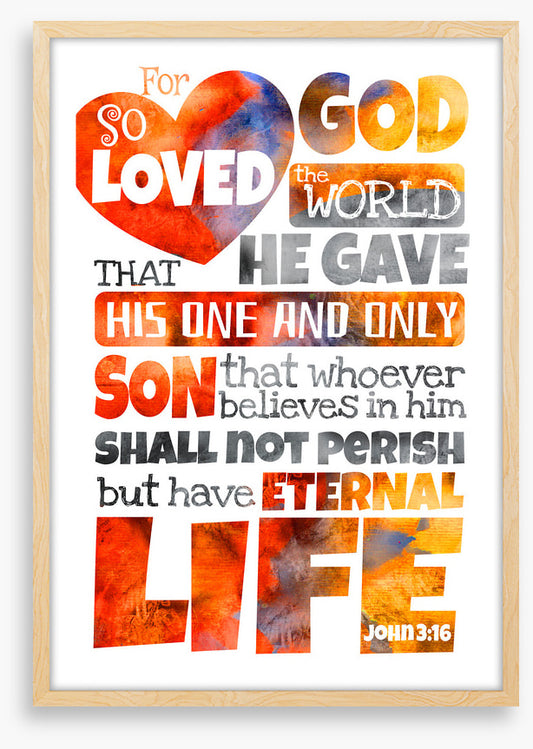 For God so loved
