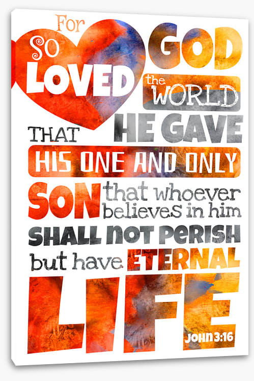For God so loved