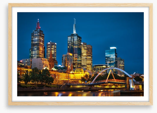 Melbourne City and Yarra River