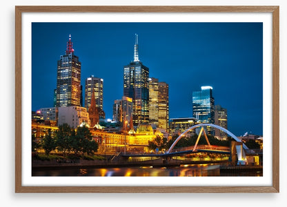 Melbourne City and Yarra River
