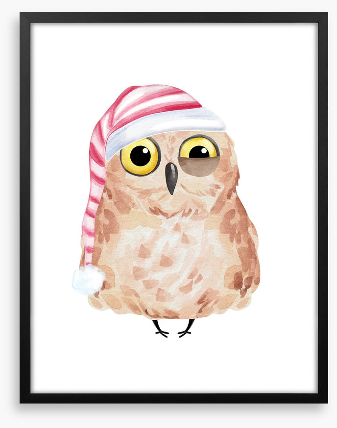 Sleepyhead owl