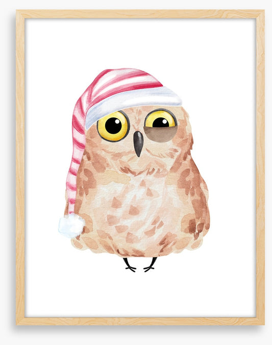 Sleepyhead owl