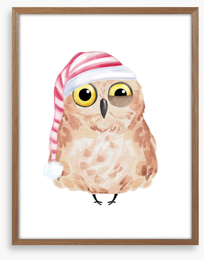 Sleepyhead owl