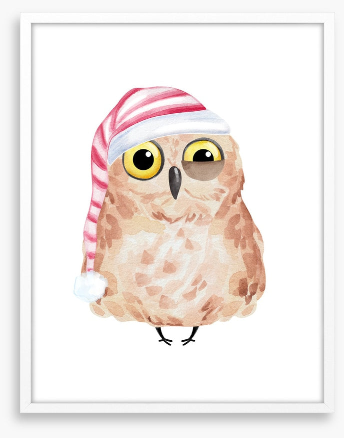 Sleepyhead owl