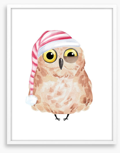 Sleepyhead owl