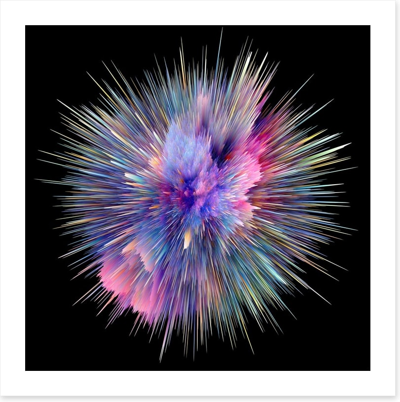 Bursting with colour 1