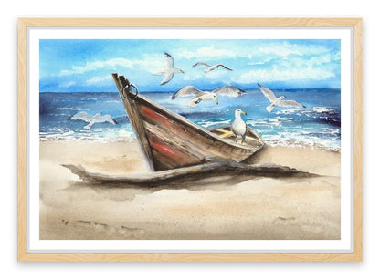 Beached with the birds