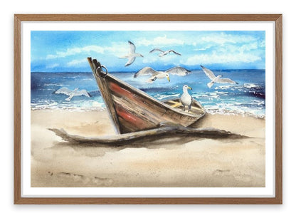 Beached with the birds