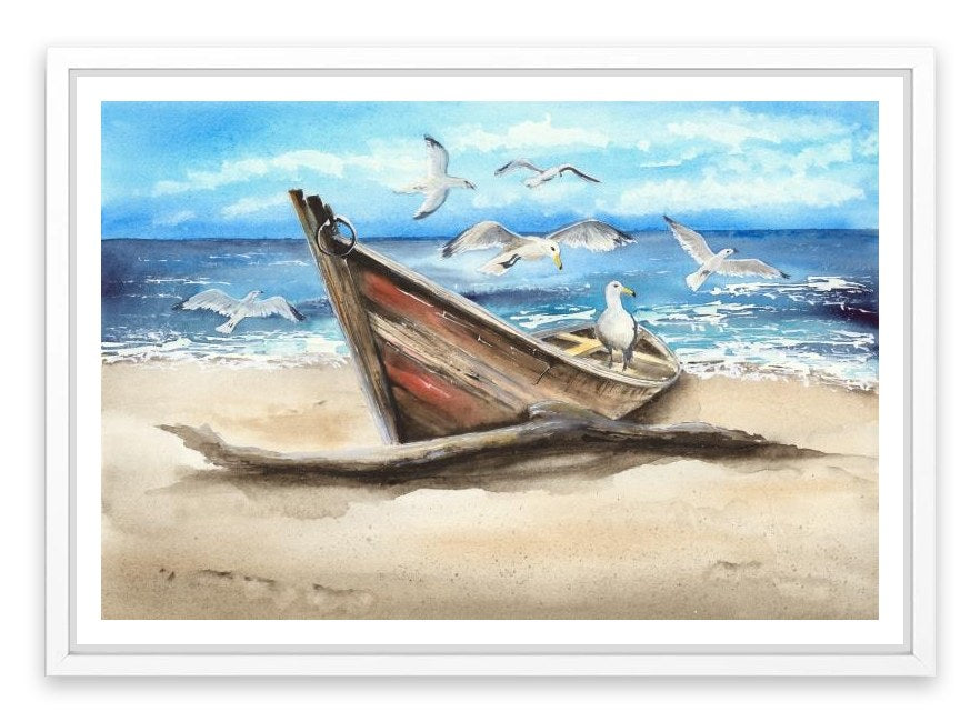 Beached with the birds