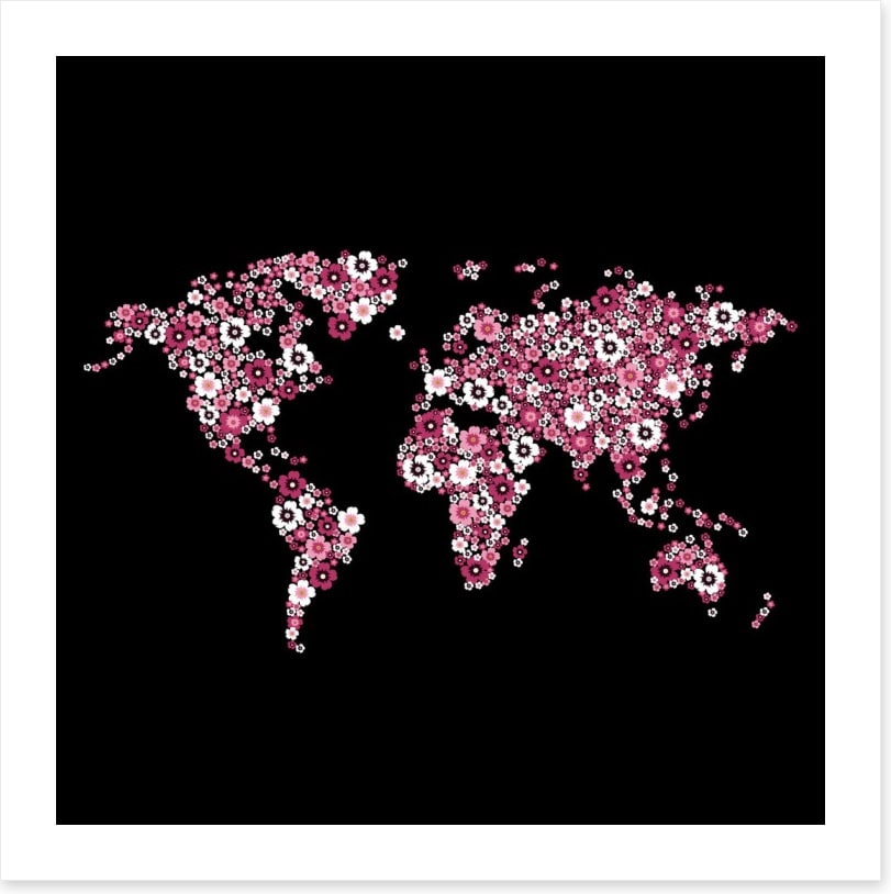 World in blossom