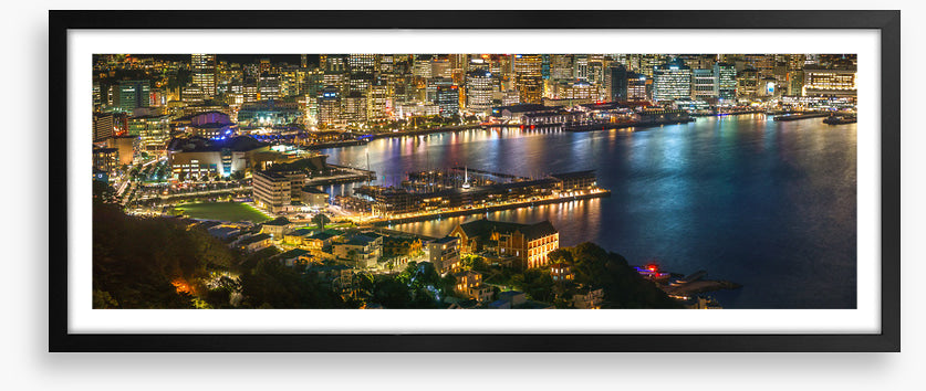 Wellington lights panorama