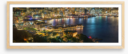 Wellington lights panorama