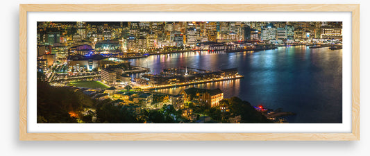 Wellington lights panorama