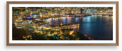 Wellington lights panorama