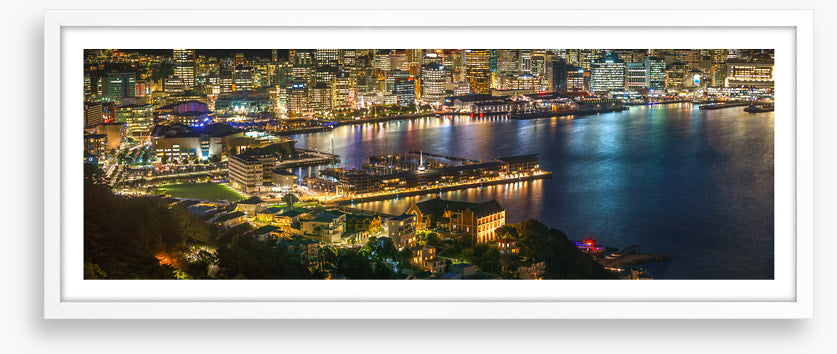 Wellington lights panorama