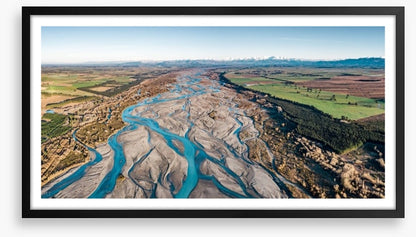 Braided river panorama