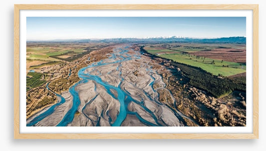 Braided river panorama