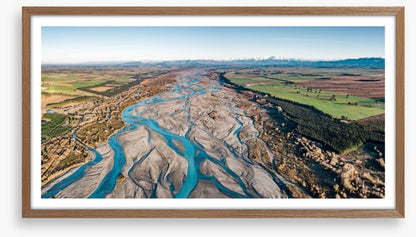 Braided river panorama