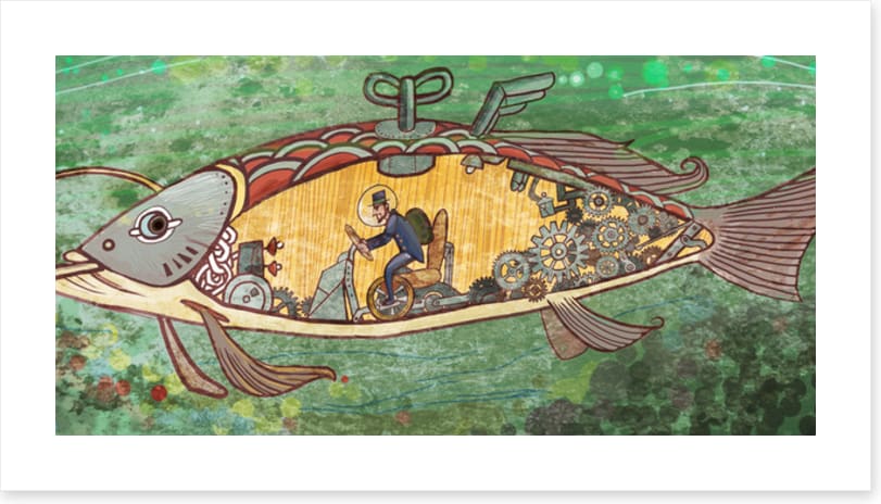 Clockwork fish