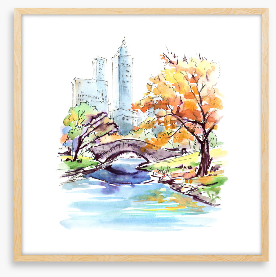Fall at Gapstow Bridge