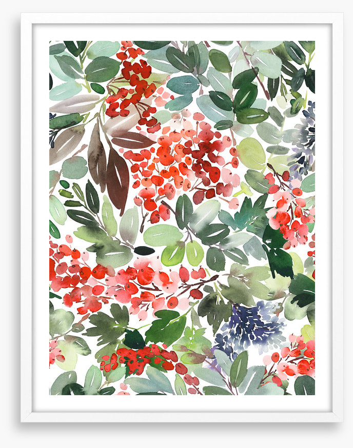 Berries and spruce