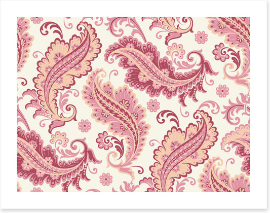 Paisley in pink