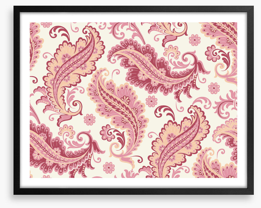Paisley in pink