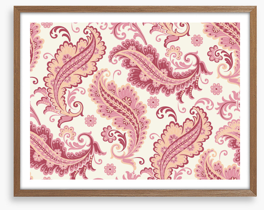 Paisley in pink