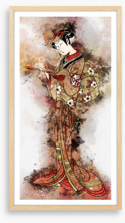 The shamisen player