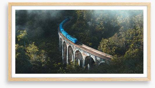 On nine arch bridge
