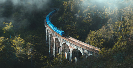 On nine arch bridge