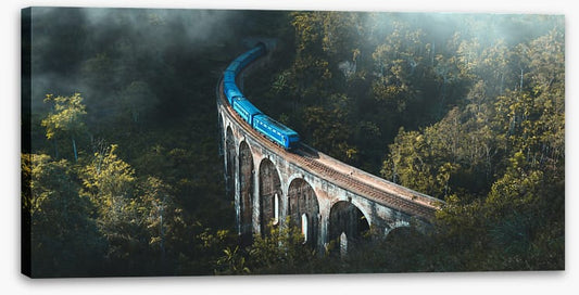On nine arch bridge