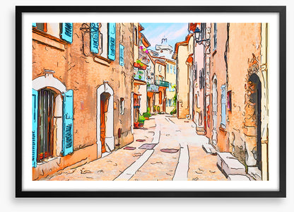Old town alley