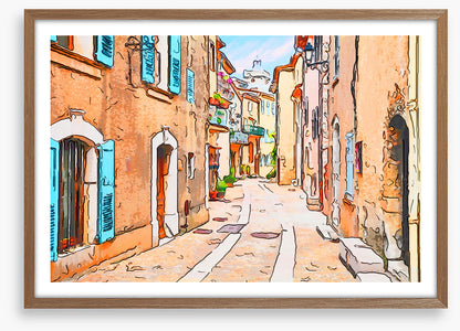 Old town alley