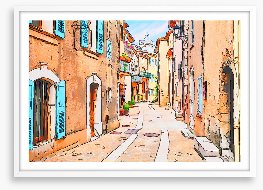 Old town alley